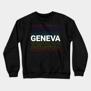 Geneva - Kinetic Style Crewneck Sweatshirt